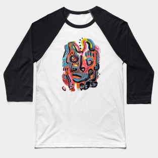 face Baseball T-Shirt